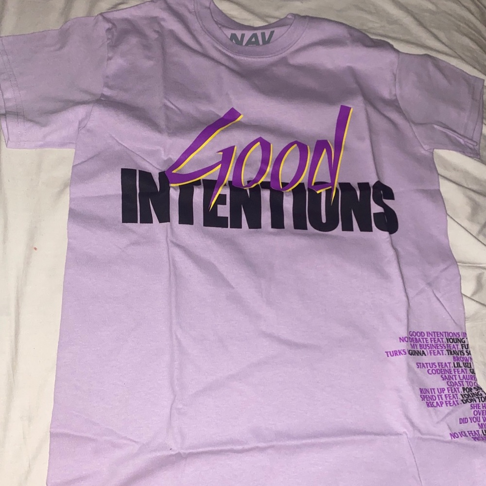 Nav x Vlone Doves Tee Purple